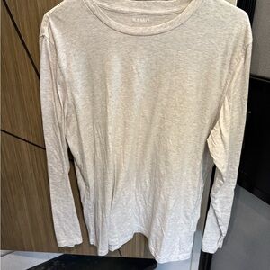 Old Navy Heather Gray Soft-Washed Tee